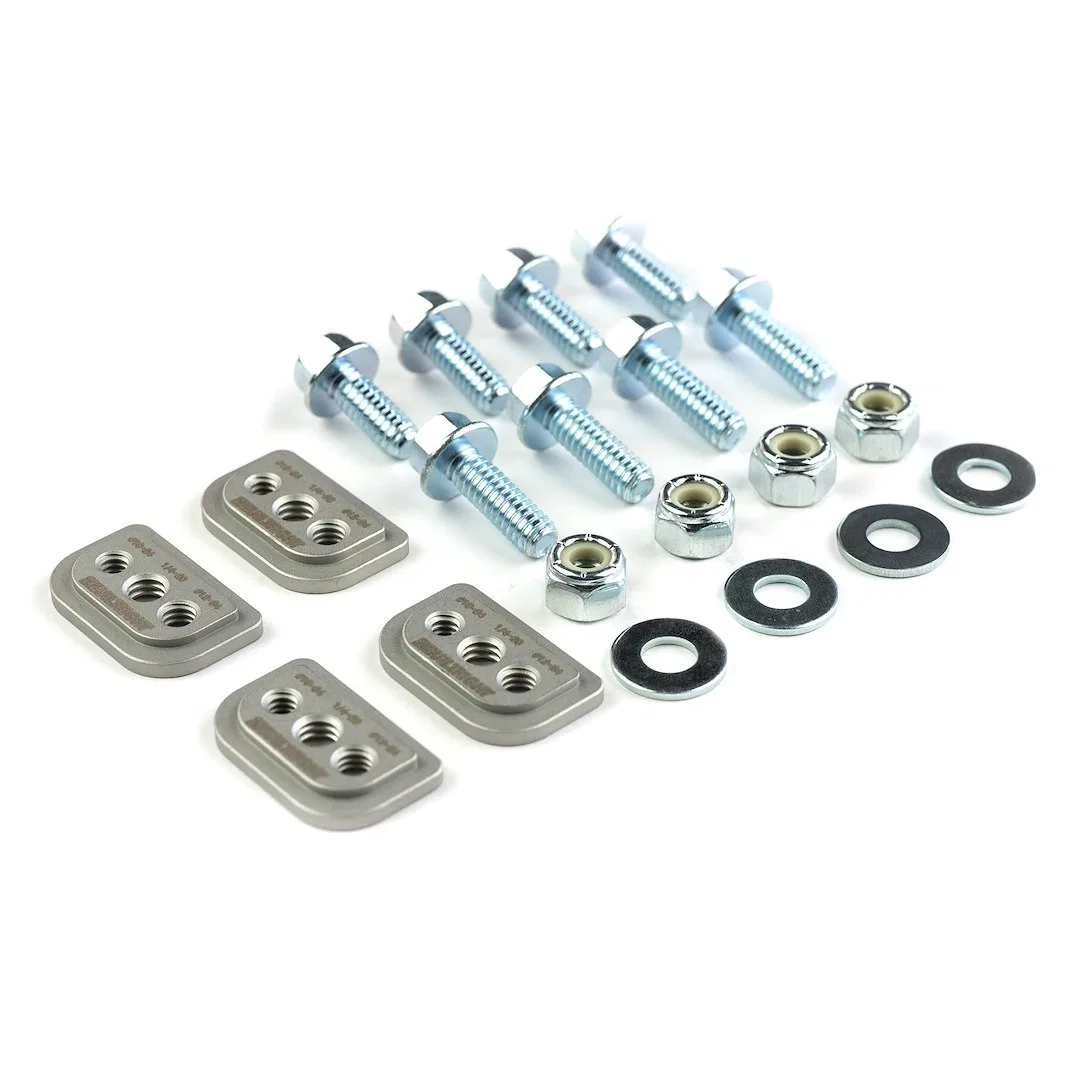 201023 – BUILTRIGHT Molle Cargo Panel Clamp Mounting Plate, Use To Attach Clamps/ Straps And Other Accessories To Mol...